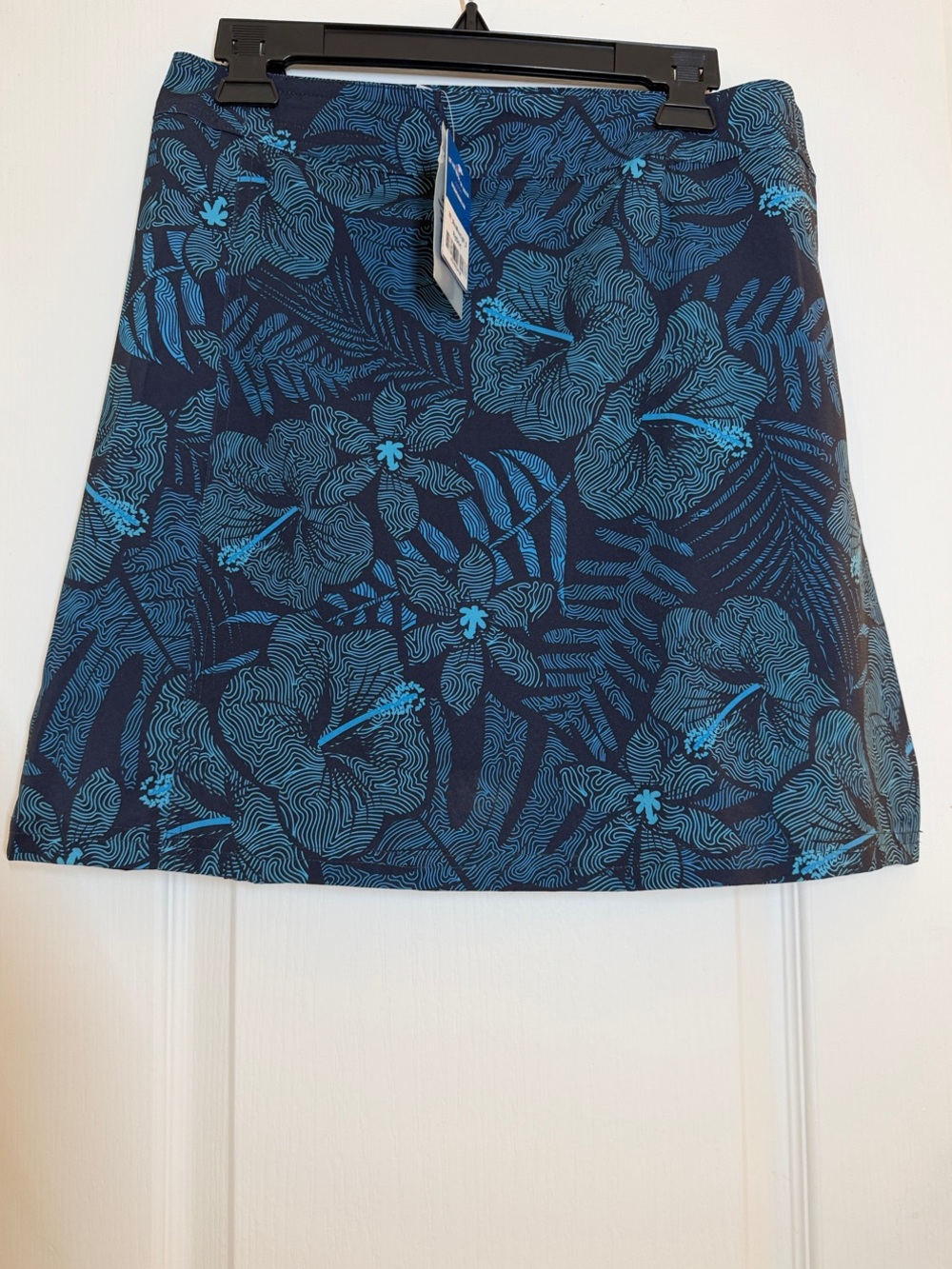 RipSkirt Printed Women's Skirt in Teal Blue